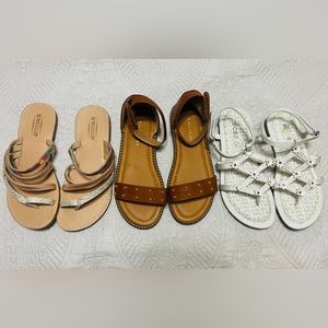 3 Girl’s Sandals for the price of 1